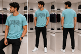 C-K ARCH LOGO ROUND NECK T-SHIRT