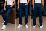 DSL ESSENTIAL INDIGO STRAIGHT FIT JEANS