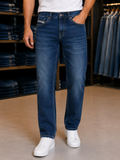 DSL MID-BLUE STRAIGHT FIT JEANS