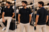LCST COLORBLOCK CLASSIC FIT POLO T-SHIRT