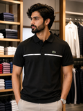LCST CHEST-STRIPE CLASSIC FIT POLO T-SHIRT
