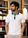 LCST MULTICOLOR PLACKET CLASSIC FIT POLO T-SHIRT