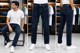 LEV I S RAW INDIGO STRAIGHT FIT JEANS