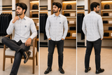 HG BSS SLIM-FIT PATTERNE OG SHIRT