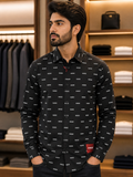 HG BSS ALL-OVER LOGO PRINT OG SHIRT