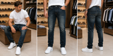 PALMA | MENSWEAR LUXURY SLIM FIT JEANS