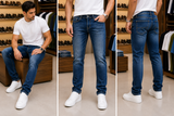 VRSCE | MENSWEAR LUXURY SLIM FIT ANKEL FIT JEANS