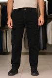 ZR STYLE DARK GREY UTILITY CARGO TROUSER