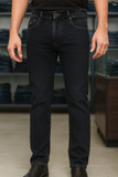C-K JEANS WASHED BLACK DENIM JEANS