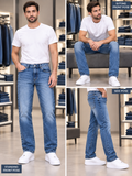 J&J MEN'S VINTAGE WASH STRAIGHT FIT JEANS