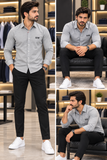 BSS EMBROIDERED LOGO FORMAL/CASUAL OG SHIRT