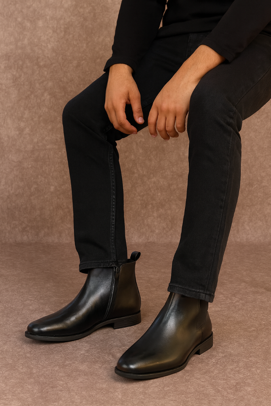 DONMRC PREMIUM LEATHER CHELSEA BOOTS