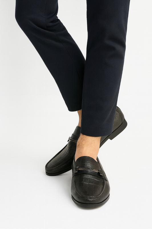 RSSO CROCO LEATHER PREMIUM LOAFERS