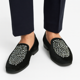 HAND MADE STONE PARTY WEAR LOAFERS