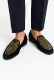HAND MADE STONE PARTY WEAR LOAFERS