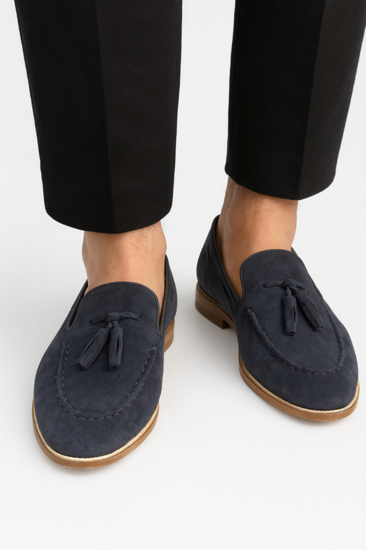 HAND MADE SHEET SOLE TESSEL LOAFERS