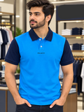 HKT LONDON COLORBLOCK PIQUÉ COTTON POLO T-SHIRT