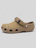 Yukon Leather-Detail Utility Clogs