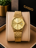 Casio Gold Tone Analog Watch – Stainless Steel  ladies watch
