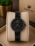 Swarovski Black Crystal Dial  original ladies Watch