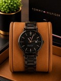 Tommy Hilfiger Two-Tone Men's metal strap Watch