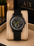Armani Exchange AX Chronograph Men's  – Silicon Strap original Watch