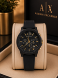 Armani Exchange AX Chronograph Men's  – Silicon Strap original Watch