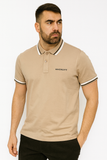 HKT LONDON BEIGE POLO T-SHIRT