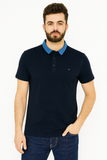 C-K NAVY BLUE POLO T-SHIRT