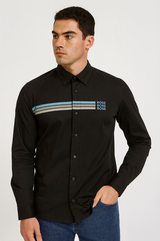 HG BSS FRONT LOGO DESIGNER SHIRT