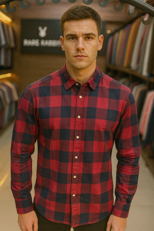 R/R CHECKS SHIRT