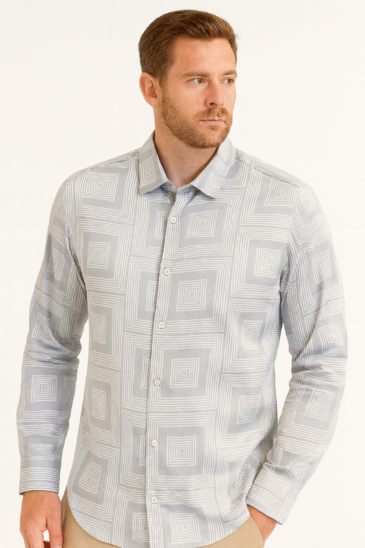 R/R PRINTED  SHIRT