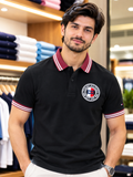 TMY HERITAGE CREST TIPPED POLO T-SHIRT