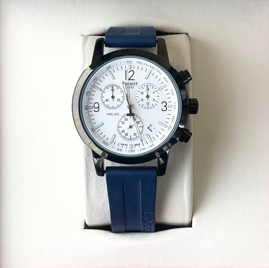 TIST QUARTZ SILICON STRAP WATCH