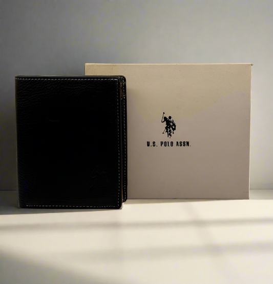 USP LEATHER BI FOLD  MENS WALLET