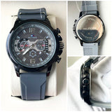 TOMY HLFGER SILICON STRAP WATCH