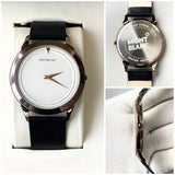 MONT BLNC BASIC LEATHER WATCH