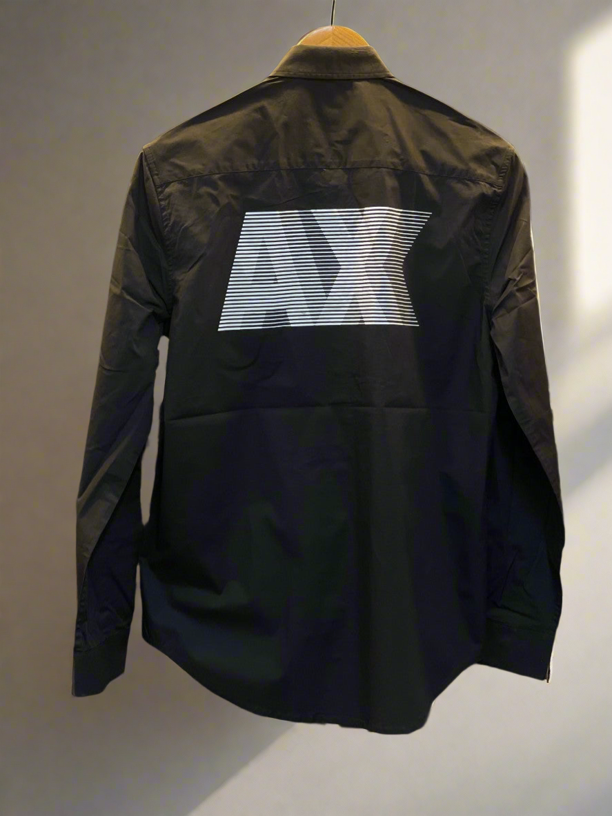 ARMNI EXCHNG BACK PRINT LOGO DESIGN OG SHIRT