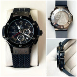 HUBLT CHRONO SILICON WATCH