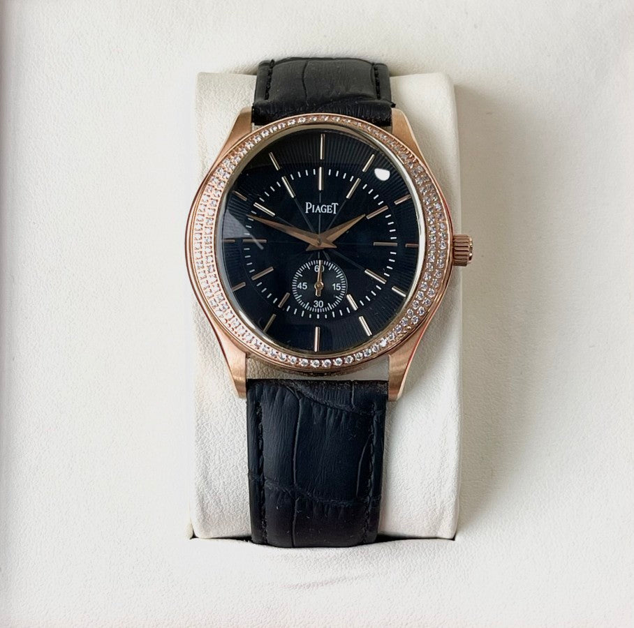 PIAGT LEATHER STRAP WATCH