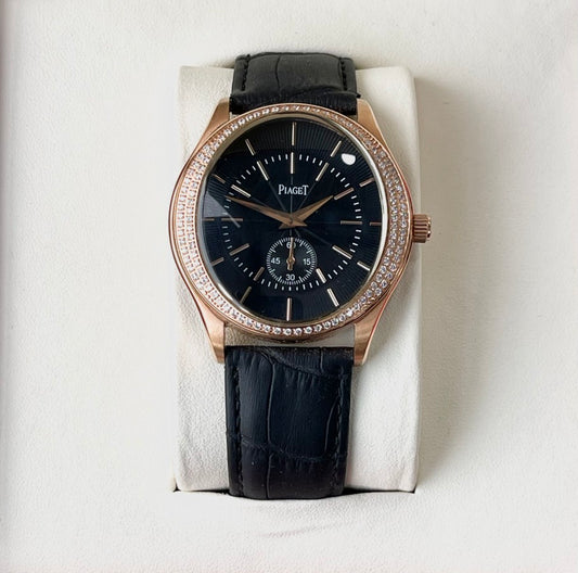PIAGT LEATHER STRAP WATCH