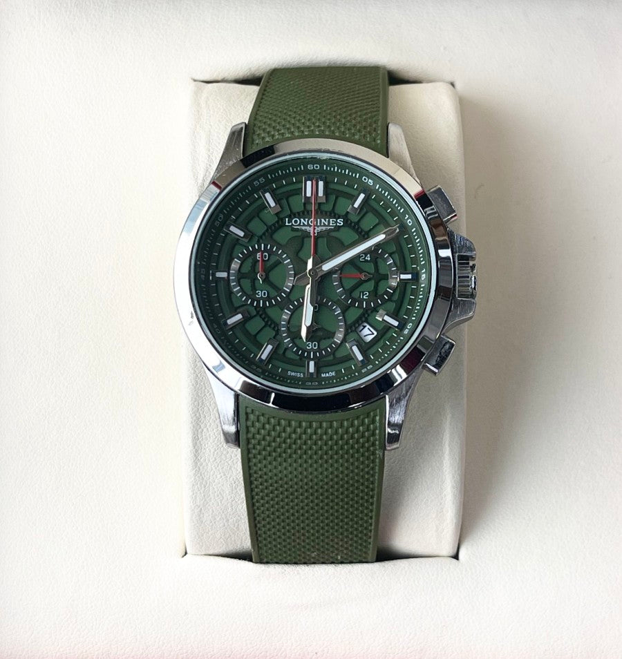 LONGNS SILICON STRAP WATCH