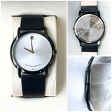 MVD LEATHER STRAP WATCH