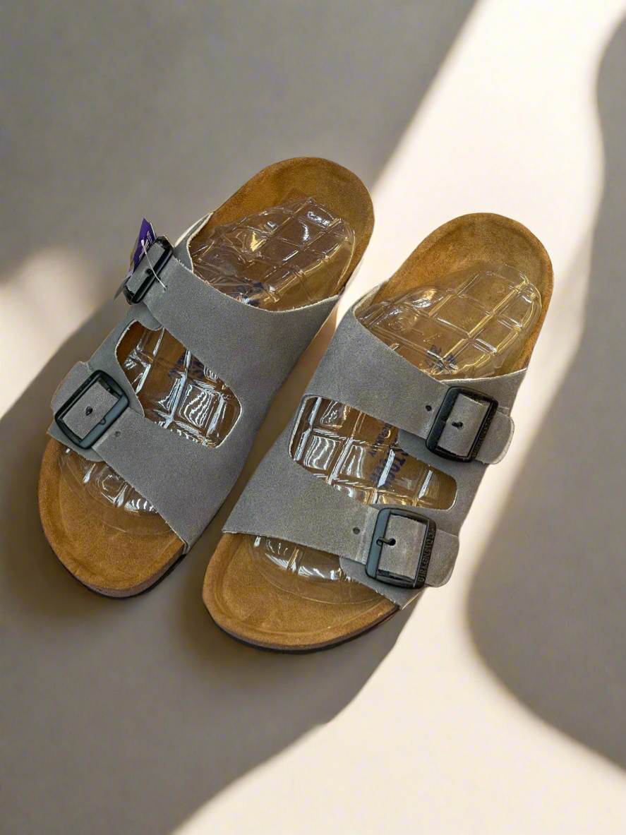 BRKN ARIZONA LEATHER SLIPPER