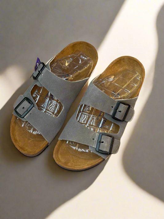 BRKN ARIZONA LEATHER SLIPPER