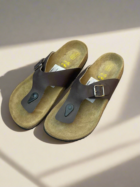 BRKN GIZEH LEATHER SLIPPER
