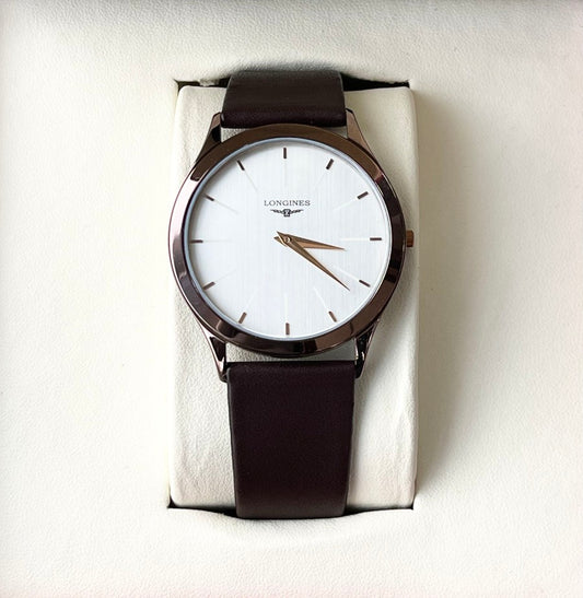 LONGNS BASIC LEATHER WATCH