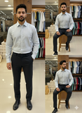 HG BSS CASUAL SLIM-FIT DENIM DESIGNER SHIRT
