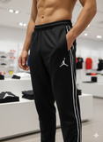 JRDN JUMPMAN WITH REFLECTIVE STRIPE NS LYCRA DRIFIT TRACK PANTS