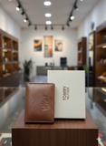 TMY Hilfiger Textured Leather Card Holder wallet